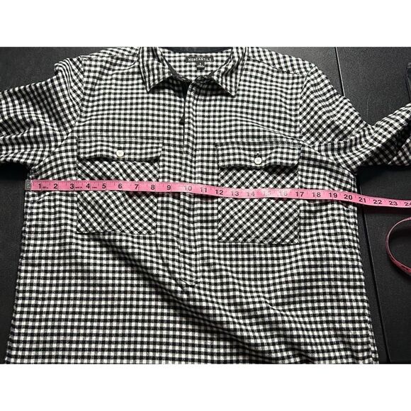 J. Crew Mercantile Gingham Shirt Jacket Size S - Picture 4 of 11